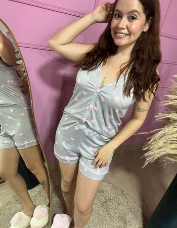 imagem PIJAMA AMERICANO SUED COM ALÇA 626 CINZA