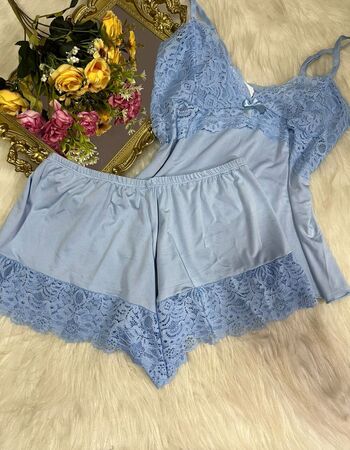 imagem SHORTDOLL REF 741 AZUL BEBE