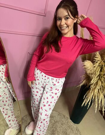 imagem PIJAMA SUED CANELADO 683 PINK
