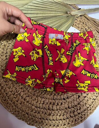 imagem CUECA POLIESTER PMG 001146 VERMELHO AMARELO POK
