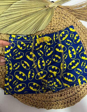 imagem CUECA POLIESTER PMG 001146 PRETO AMARELO  SIMBOLO