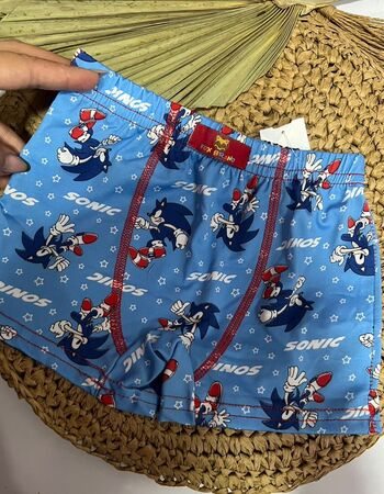 imagem CUECA POLIESTER PMG 001146 AZUL CLARO ESTRELA