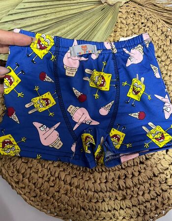 imagem CUECA POLIESTER PMG 001146 PERSONAGENS MAR SORVETE