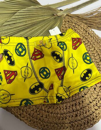 imagem CUECA POLIESTER PMG 001146 AMARELO RAIOS