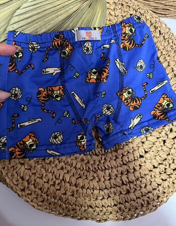 imagem CUECA POLIESTER PMG 001146 AZUL TIGRE