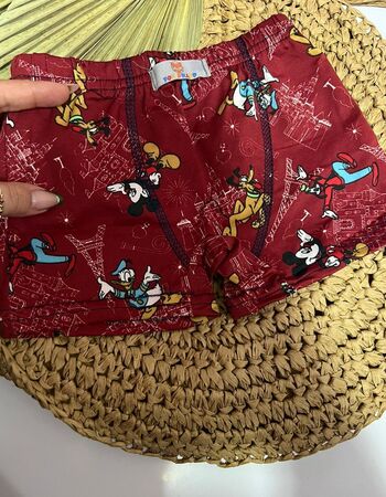 imagem CUECA POLIESTER PMG 001146 VERMELHO DOG E MOUSE
