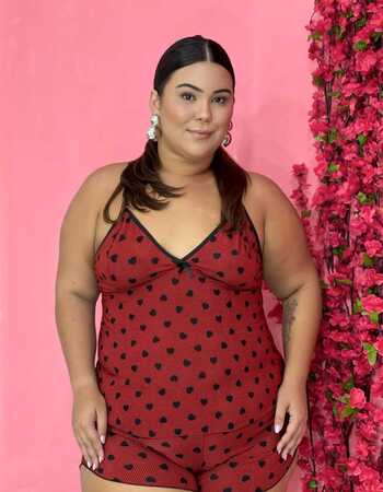 imagem SHORTDOLL LIGANET PLUS 772021 VERMELHO CORACAO