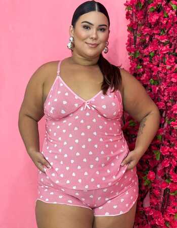 imagem SHORTDOLL LIGANET PLUS 772021 ROSA CORACAO
