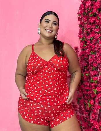 imagem SHORTDOLL LIGANET PLUS 772021 CORACAO VERMELHO FLEXA