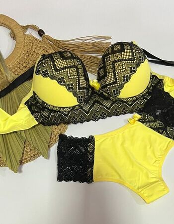 imagem CONJUNTO GG 29762 AMARELO REF: 0003