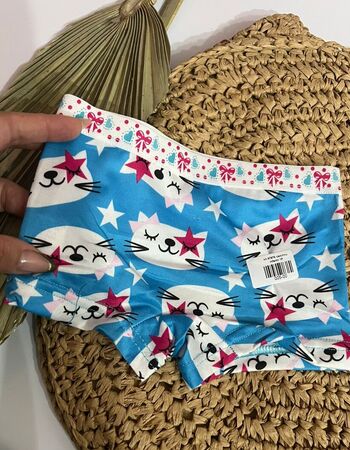imagem CALCINHA BOX INFANTIL 87978 AZUL CAT 