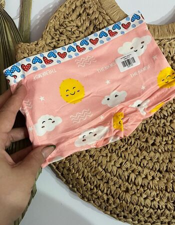 imagem CALCINHA BOX INFANTIL 87978 NUVEM ROSE