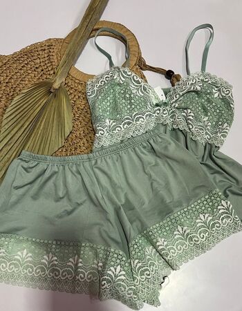 imagem SHORTDOLL MICROFIBRA 00742 VERDE CHA