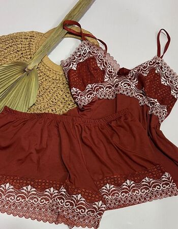 imagem SHORTDOLL MICROFIBRA 00742 TERRACOTA