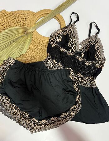 imagem SHORTDOLL REF 00513 PRETO NUDE