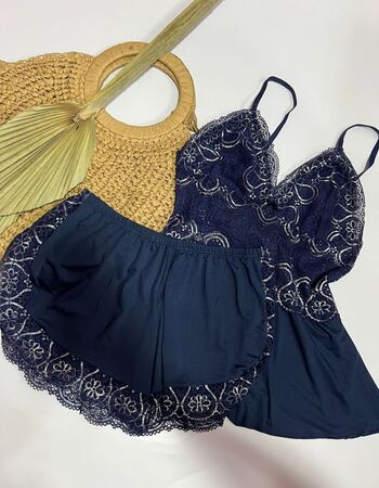 imagem SHORTDOLL REF 00513 AZUL PRATA