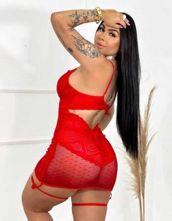 imagem CAMISOLA TULE SEXY 452566 VERMELHO
