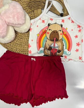 imagem BLOGUERINHA 30301 ARCO IRIS CAPIVARA