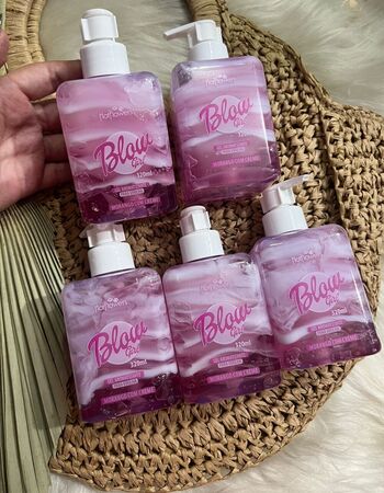 imagem KIT 5 BLOW GIRL GEL AROMATIZANTE BEIJÁVEL PARA VIRILHA 320ML