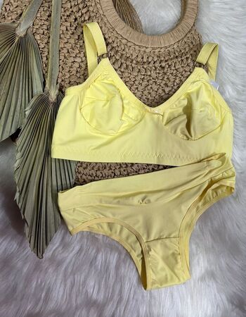 imagem CONJUNTO SEM BOJO 9893 AMARELO