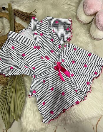 imagem PIJAMA BLOGUERINHA AMERICANO 6090 PRETO