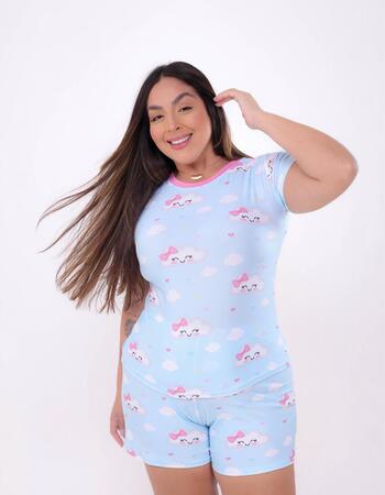 imagem PIJAMA SUED PLUS 11576 NUVEM