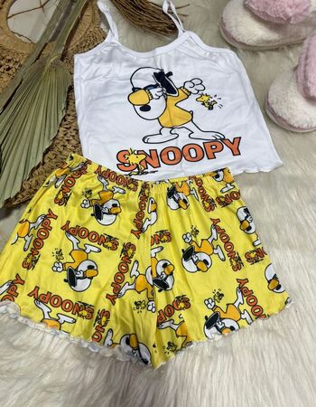 imagem PIJAMA  INFANTIL  05667 AMARELO DOG