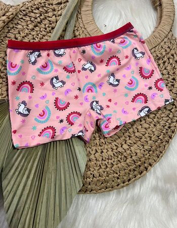 imagem CALCINHA BOX INFANTIL  POLIAMIDA 10018 UNICORNIO