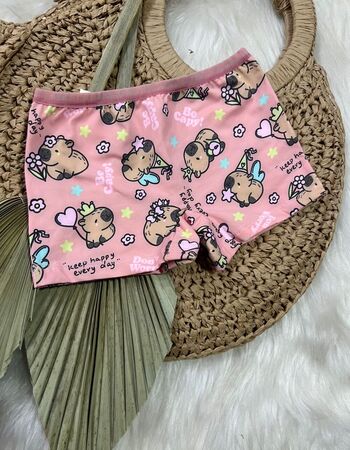 imagem CALCINHA BOX INFANTIL  POLIAMIDA 10018 CAPIVARA 