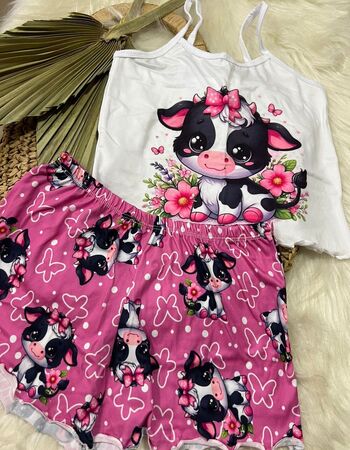 imagem PIJAMA  INFANTIL  05667 VAQUINHA