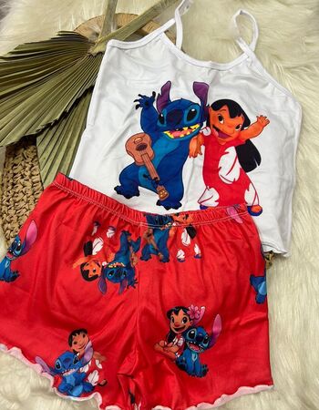 imagem PIJAMA  INFANTIL  05667   vermelho violao