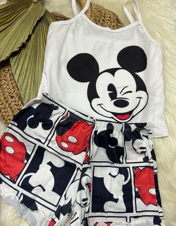 imagem PIJAMA  INFANTIL  05667    branco quadrados