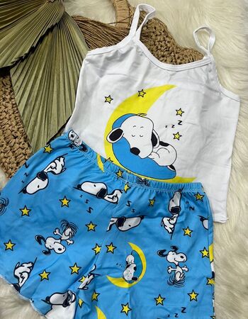 imagem PIJAMA  INFANTIL  05667  azul estrela