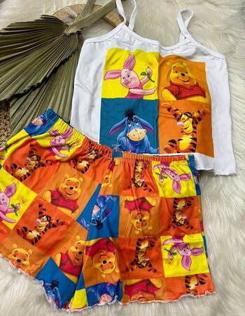 imagem PIJAMA  INFANTIL  05667 quadrados coloridos