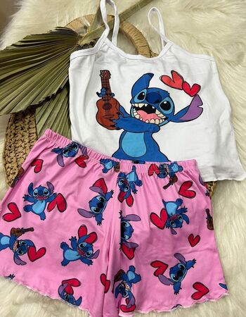 imagem PIJAMA  INFANTIL  05667  rosa coracao