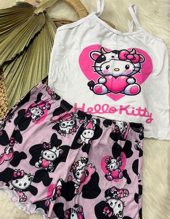 imagem PIJAMA  INFANTIL  05667  lilas vaquinha