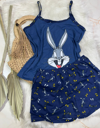 imagem PIJAMA  ALÇA 205 coelho 000015