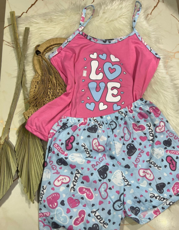 imagem PIJAMA  ALÇA 205 love rosa 000015
