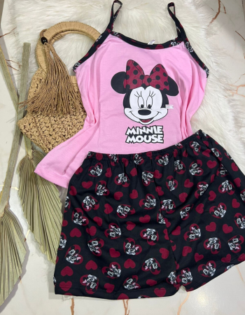 imagem PIJAMA  ALÇA 205 rosa laço 000015