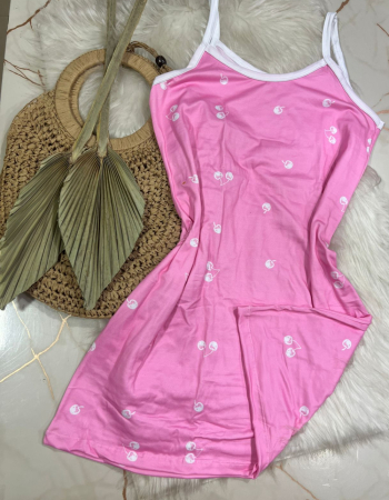 imagem CAMISOLA SUED 00628 ROSA CEREJA