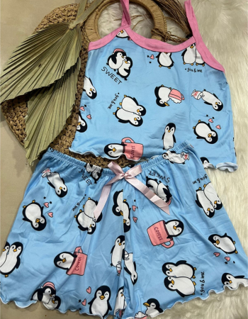 imagem PIJAMA BLOGUERINHA 000390 PINGUIM