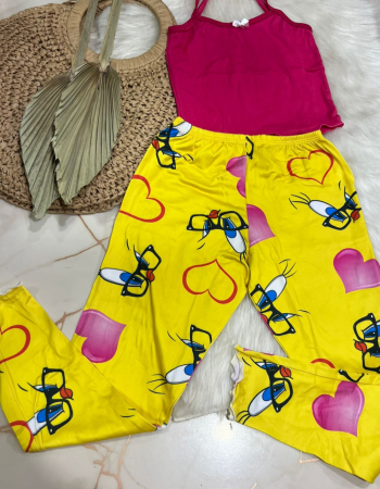 imagem PIJAMA INFANTIL CALCA 000685 OCULOS AMARELO
