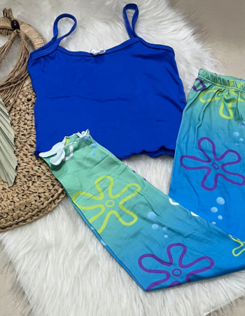 imagem PIJAMA INFANTIL CALCA 000685 FUNDO DO MAR
