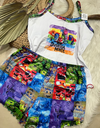 imagem PIJAMA DE SUED ESTAMPADO 3005p MILK SHAK