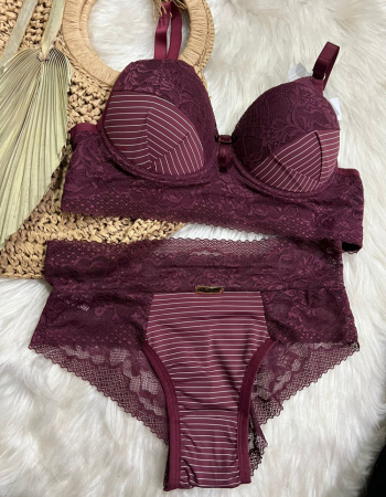 imagem CONJUNTO GG 29762 marsala REF:0008