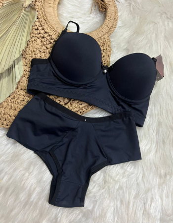 imagem CONJUNTO M 09224 preto Ref 9747