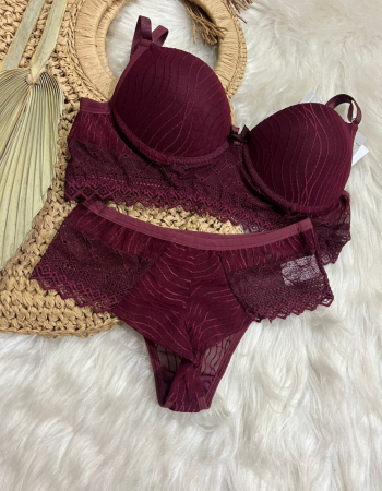 imagem CONJUNTO M 09224 marsala Ref 9777