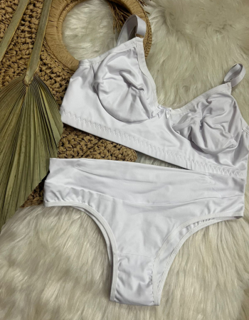imagem CONJUNTO SEM BOJO 9893 BRANCO