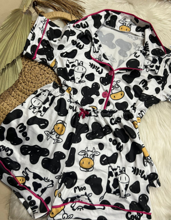 imagem PIJAMA AMERICANO SUED VAQUINHA 620020 000663
