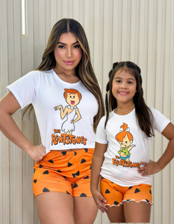 imagem MAE E FILHA FLINTSTONES MF